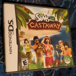 Sims 2 Castaway Nintendo DS game